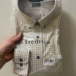 NWT Paul Fredrick 16.5 / 35 Classic Fit Men’s Dress Shirt